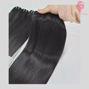 Natural-Color-Bone-Straight-Weft-Hair
